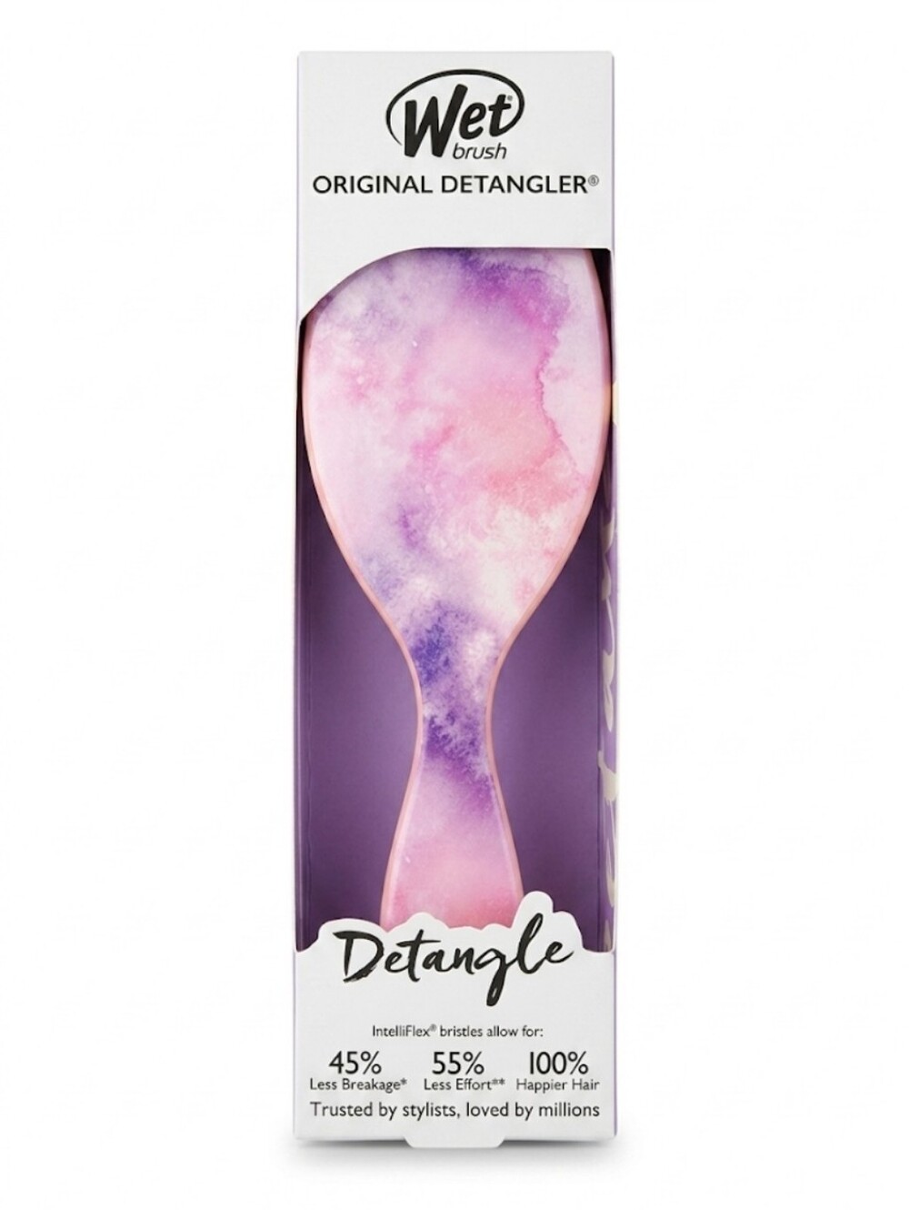 Wet Brush Original Detangler - Pink Purple Watercolor